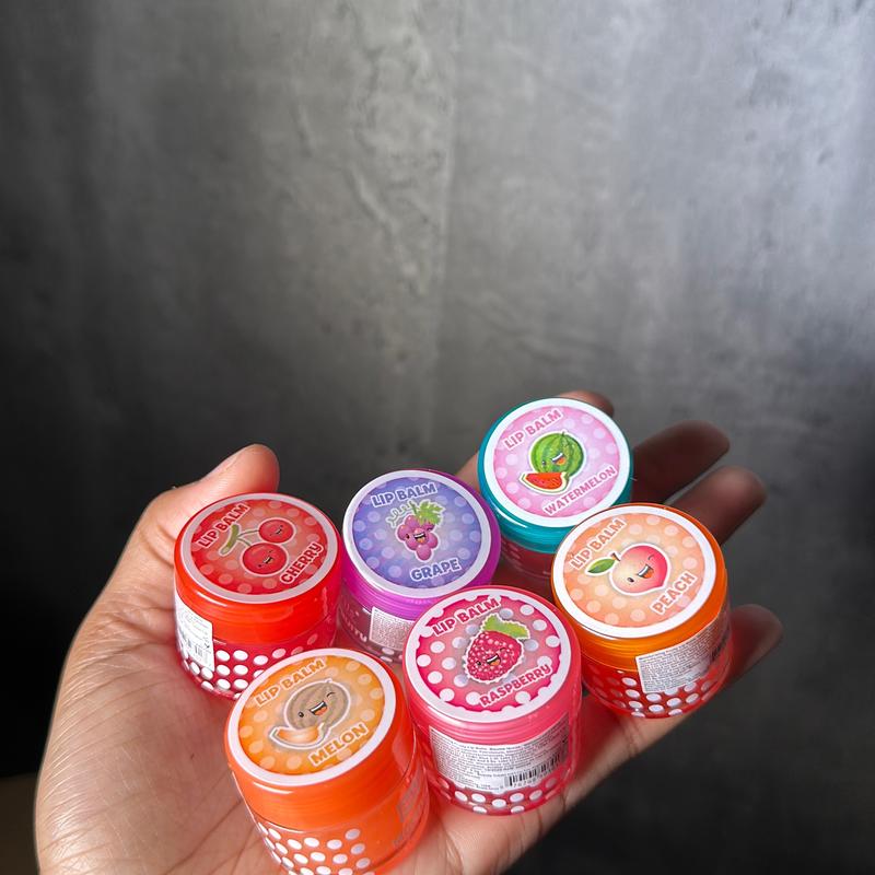 Fruity Lip Gloss Long-lasting Balm Lip Balm Compact Scent Lipstick Skincare Moisturizing Aroma Comfort Scented