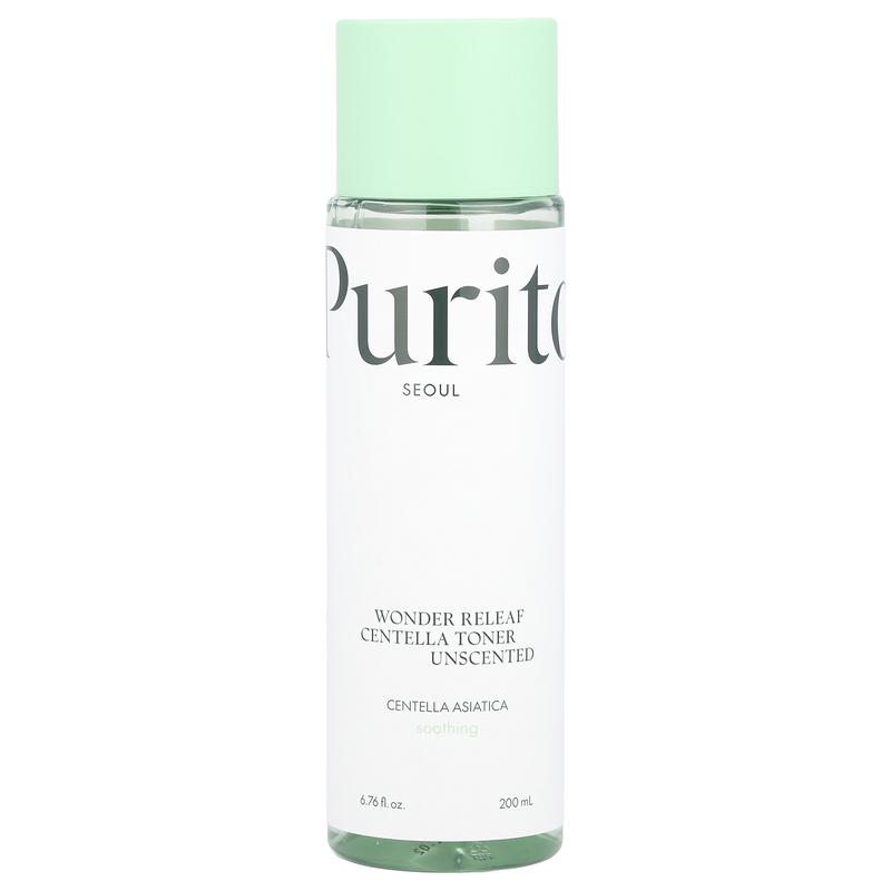 Purito Wonder Releaf Centella Toner, Unscented, 6.76 fl oz (200 ml)