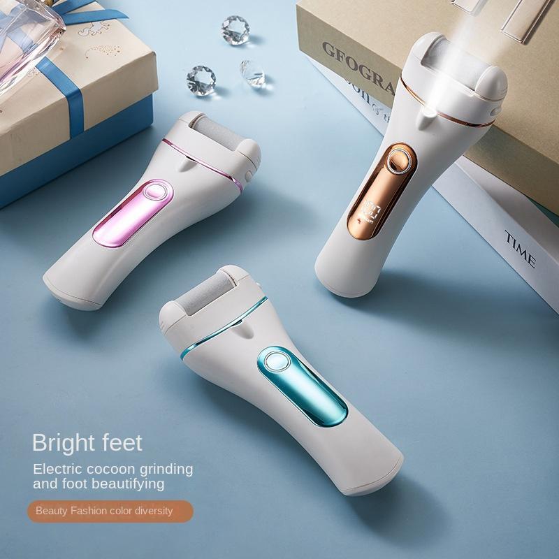 Digital Electric Nail Care Instrument, 1 Set Automatic Nails Calluses Removal Machine for Household Use, Electric Foot Calluses Removal Kit, Foot Care Nail Art Electric Tool, Massager, Christmas Gift