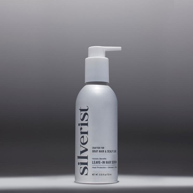 Silverist Leave-In Serum. Holistic Benefits Leave-In Hair Serum. Heat protection + volume. Hyaluronic Acid + Niacinamide. Lightweight creme texture.