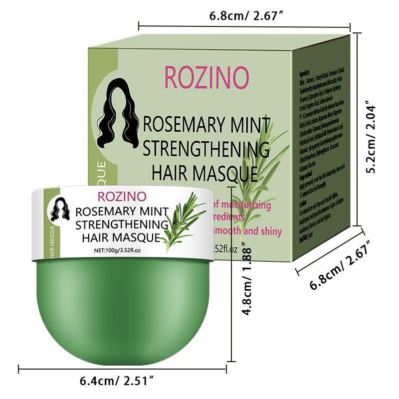 100g Rosemary Mint Conditioner, Moisturizing Anti-frizz Hair Mask, Hair Care & Styling For Damaged Hair Split Ends, Household Hair Care Product, Daily Haircare Hair Styling Tools