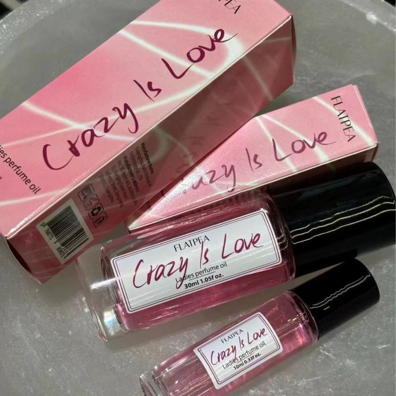 CRAZY IN LOVE ROLL ON OIL, women's perfume, women's elegant perfume, pheromone women's perfume, suitable for daily outings, dating, parties, Christmas, Thanksgiving Crazy In roll-on perfume Women's Long