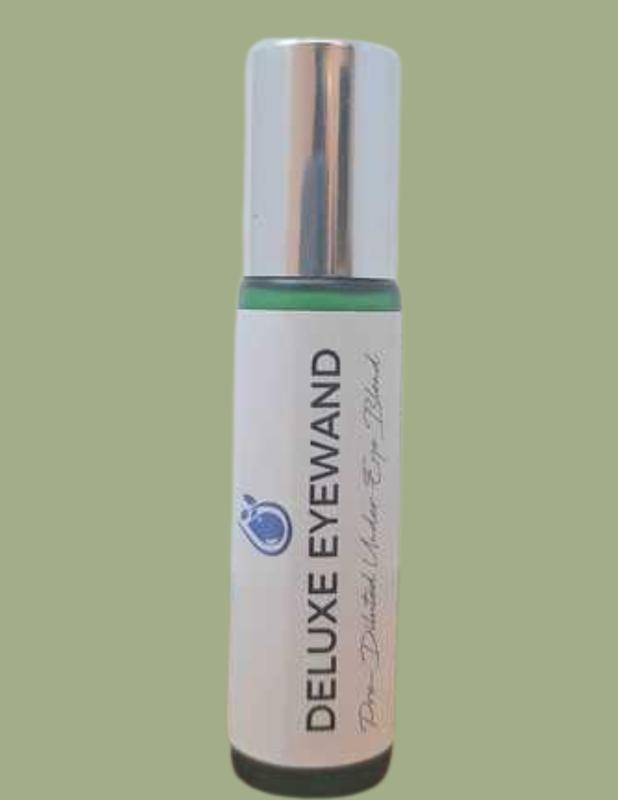 Deluxe Eyewand: Pre-diluted Under Eye Blend Oil Serum | 10ml Roller Bottle Applicator | Skin Care | Daily | Soothing