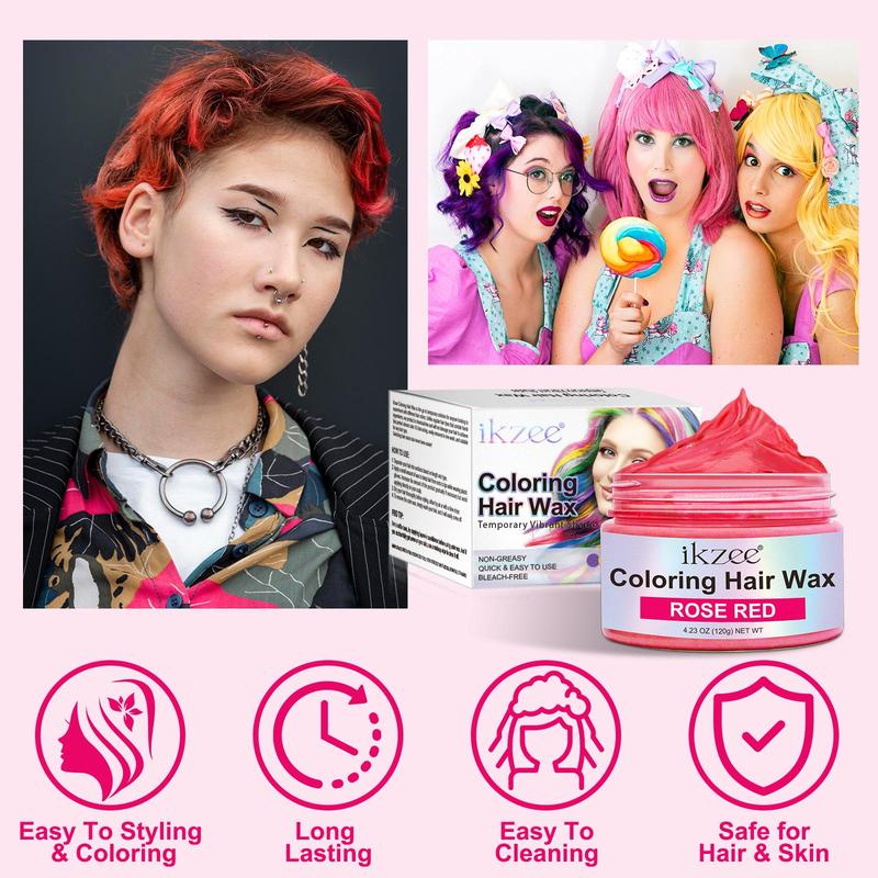 Hair Dyeing Wax, 1 Box Long Lasting Hair Coloring Wax, Hair Styling Product for Women & Men, Easy To Use, Non-polluting Hair Coloring Wax