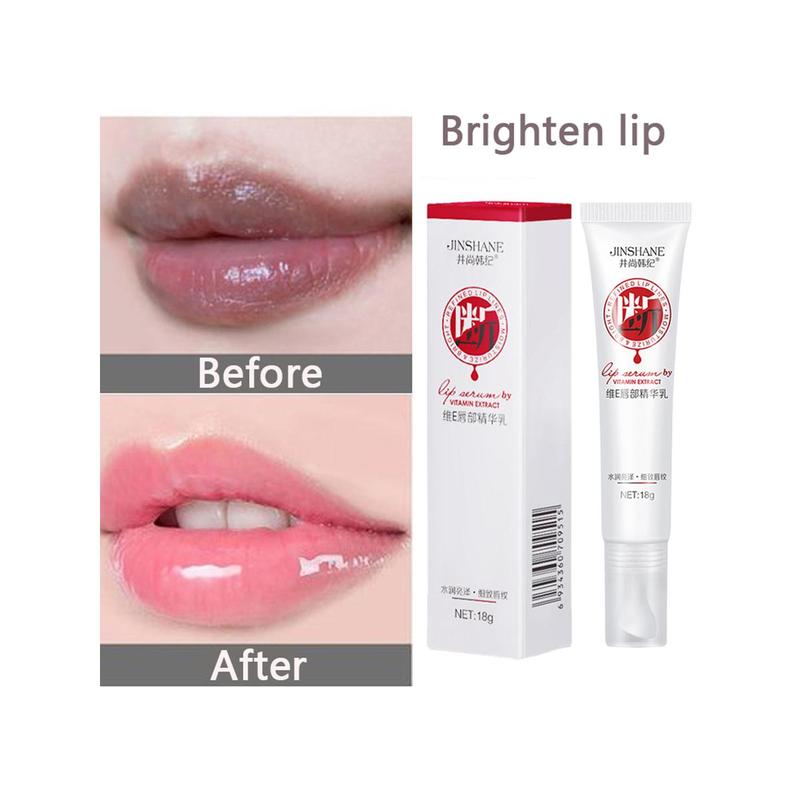 Fast Lightening Pink Mouth Lips Serum Bleaching Permanent Pinkish Moisturizing Lighten Dark Lip Balm Gloss Lipstick Lip Mask13ML