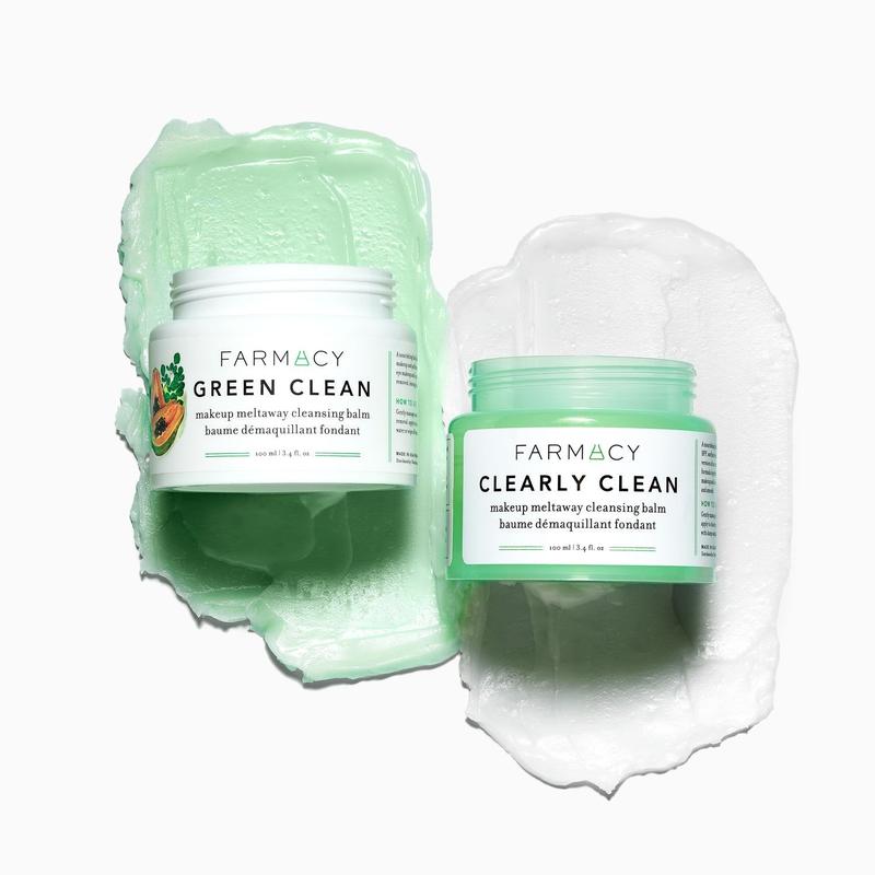 Farmacy Makeup Remover Cleansing Balm - Clearly Clean Fragrance-Free Makeup Melting Balm - Great Balm Cleanser for Sensitive Skin