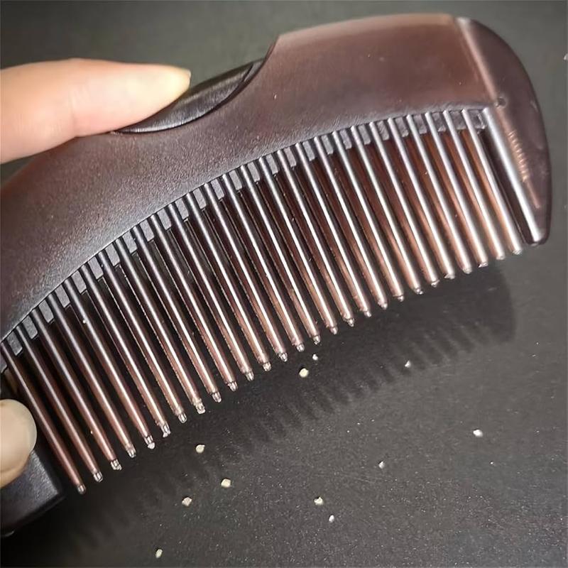 Revolutionary design of dandruff comb, energy massage comb, beauty comb, healthier scalp, better hair quality for women and men to remove dandruff and dirt (Medium, Count, 1)