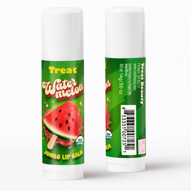 Watermelon Jumbo Organic Lip Balm