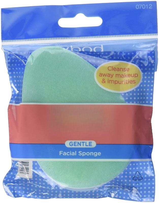 -Gentle  Facial Scrub Sponge-0.02 Pound (Pack of 6); For Improved Facial Cleansing Circulation and Healthier Look(Packaging May Vary)