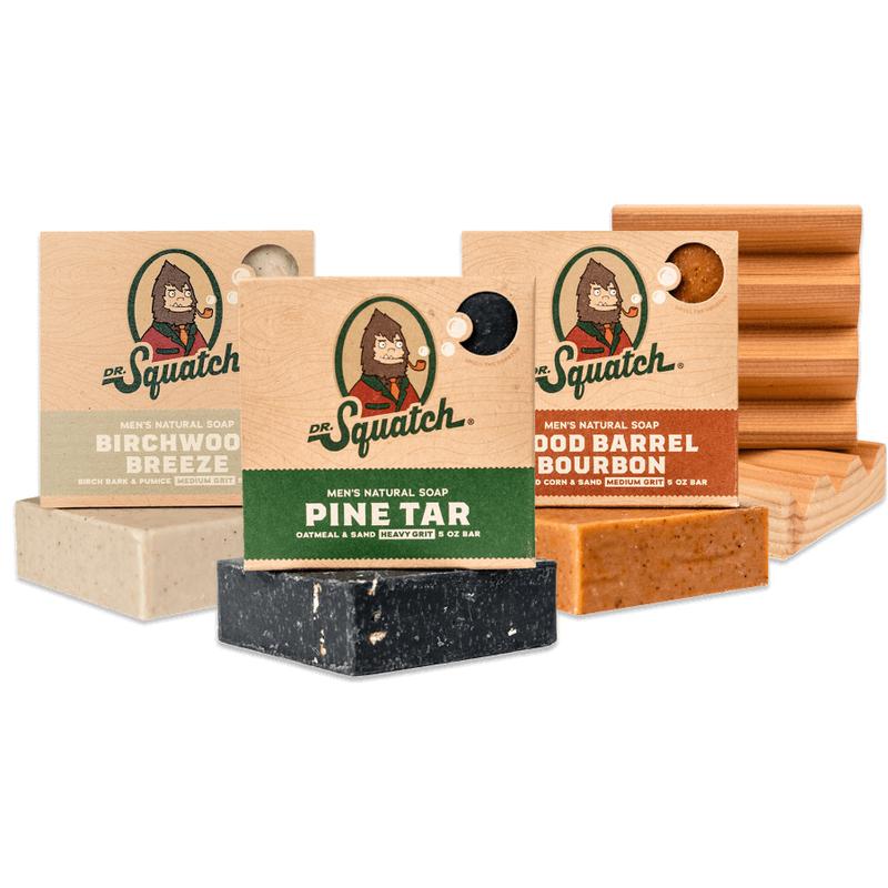 Dr. Squatch - Clean 3-Pack Natural Soap Bundle