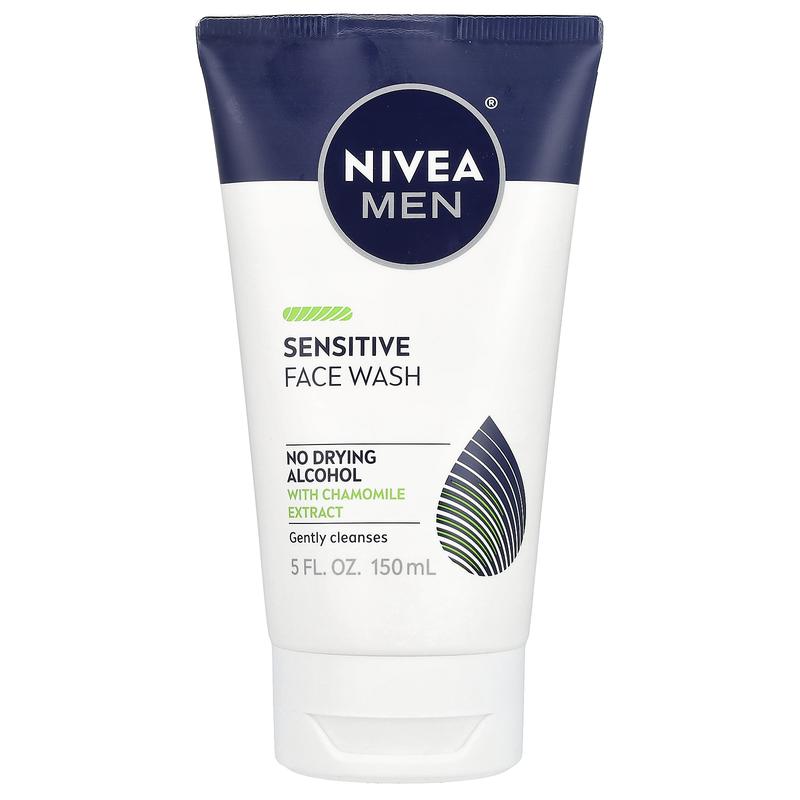 Nivea Men, Sensitive Face Wash, 5 fl oz (150 ml)