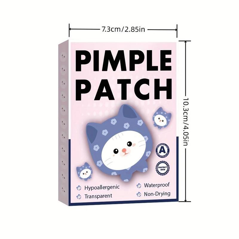 Cute Cartoon Shaped Acne Patch, 120pcs box Hydrocolloid Acne Cover Sticker, Facial Acne Concealer Sticker, Skin Care Product for Women & Men