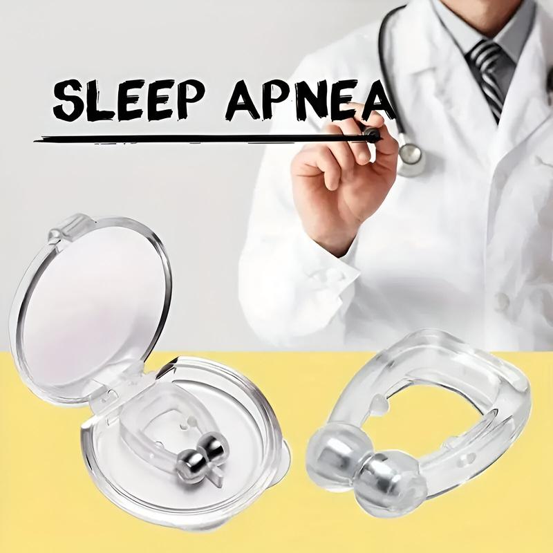 Anti-Snoring Nose Clip with Magnets – Sleep Better, Breathe Easier, Non-Invasive Snore Stopper for Adults