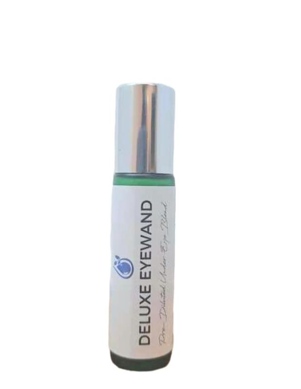 Deluxe Eyewand: Pre-diluted Under Eye Blend Oil Serum | 10ml Roller Bottle Applicator | Skin Care | Daily | Soothing