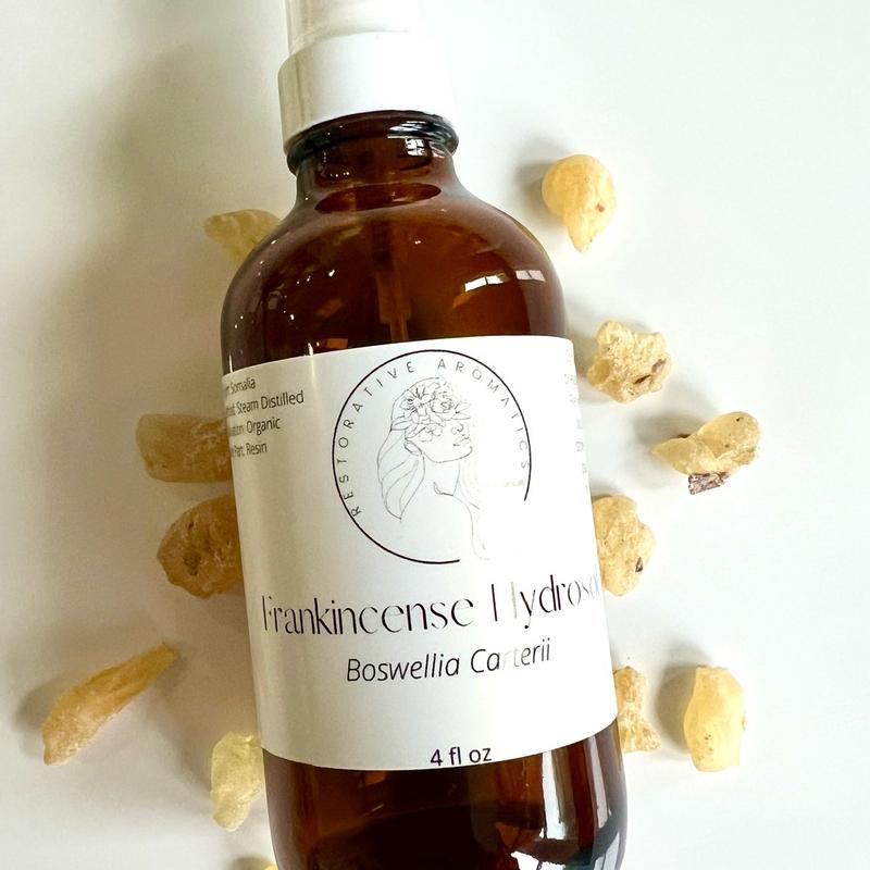 Frankincense Hydrosol Face Mist Spray - For Face and Body - Toner