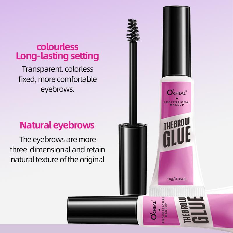 Waterproof Eyebrow Gel, Long Lasting Eyebrow Styling Gel, Eyebrow Makeup Tool for Women & Girls, Professional Eye Makeup Product