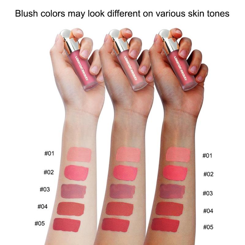 Long-lasting Smooth Cream Liquid Cheek Blusher, Smudge-proof Natural Look Blush Stick for Daily Makeup, Lightweight Soft Color Shadow for All Skins, Facial Cosmetic Tools, Daily Cosmetic