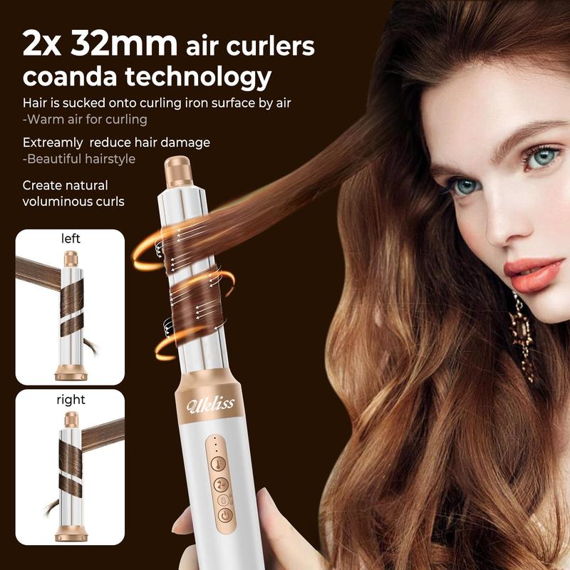 7 in 1 Hair Dryer Brush, 1 Set Multifunctional Hair Styling Tool with Accessories, Hair Styling Tool for Home & Travel