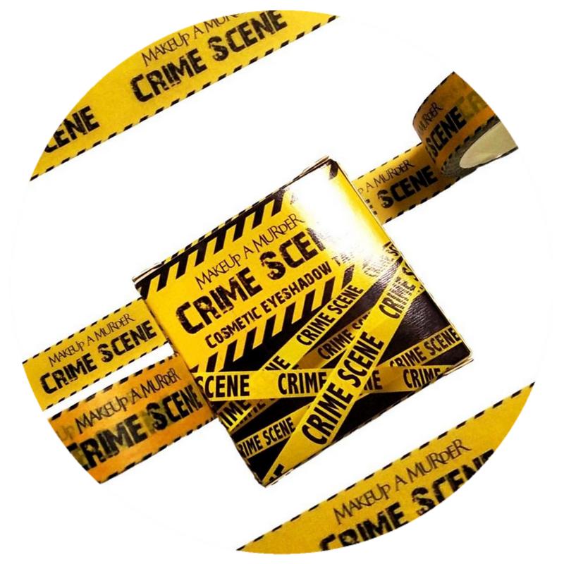 Crime Scene Eyeshadow Tapes