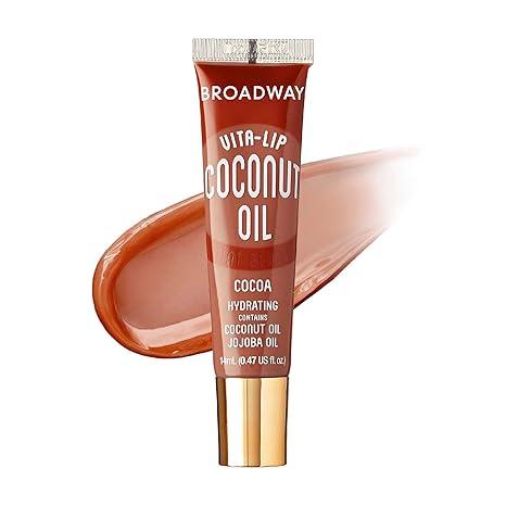 Ruby Kisses Broadway Vita Lip Coconut Oil Tint Lip Gloss, coconut oil infused, rich moisture, smooth application