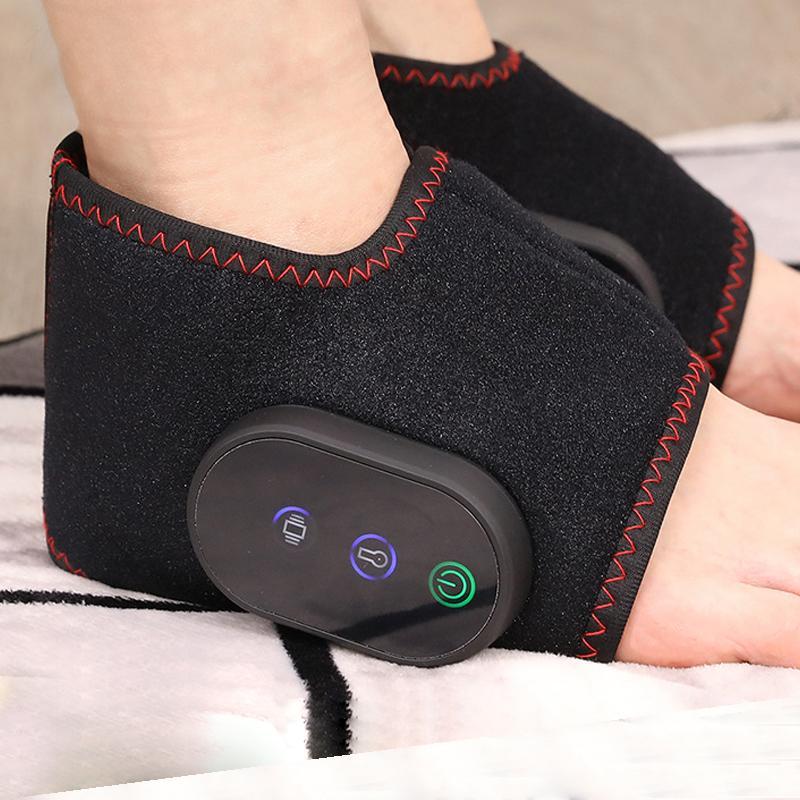 Eid Al-adha Electric Heated Foot Massager, 2 Counts Electric Foot Warmer, Foot Massage Machine, Heated Foot Massage Tool for Men & Women, Feet Massaging Machine, Foot Massager, Christmas Gift