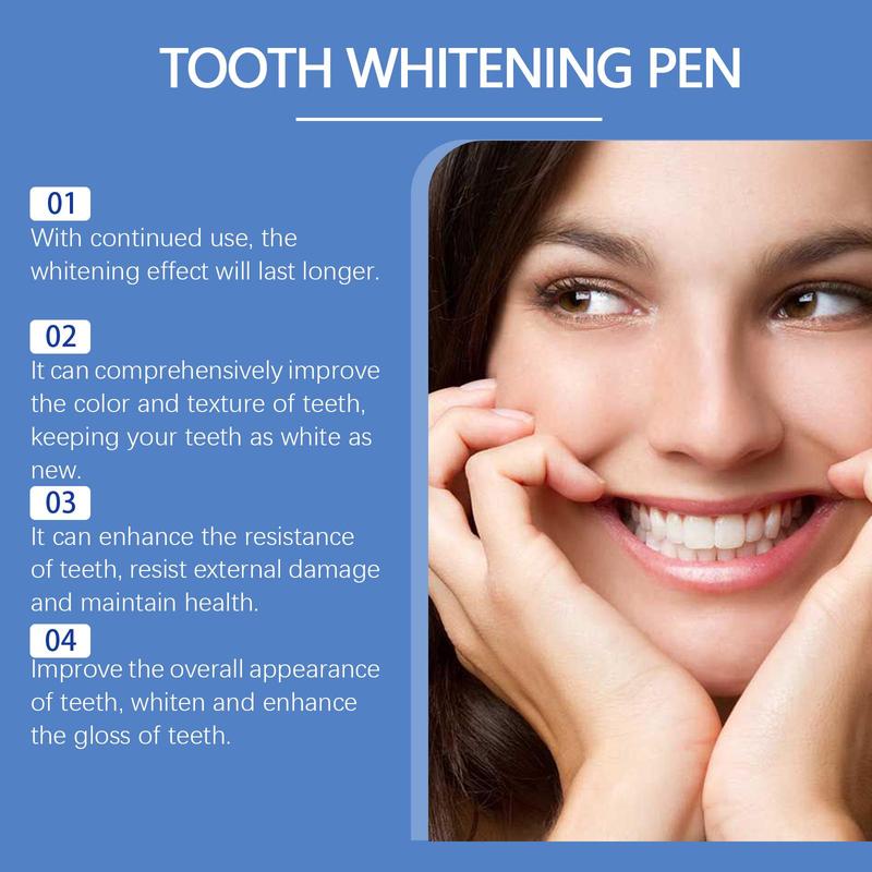 Teeth Brightening Pen, 1 Box 2 Boxes Teeth Brightening Gel Pen, Oral Care Product for Men & Women, Daily Oral Care Product