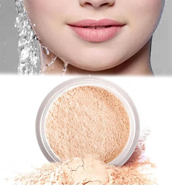 Pink Setting Powder,Blurring Setting Powder,Setting Powder for All Skin