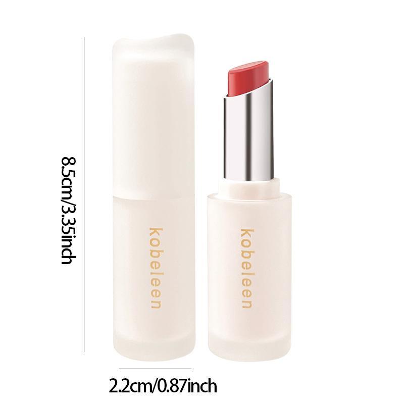 Long-lasting Lip Stick, 1 Count Moisturizing Lip Stick, Plumping Lipsticks for All Occasions Makeup, Girls and Women, Christmas Gift