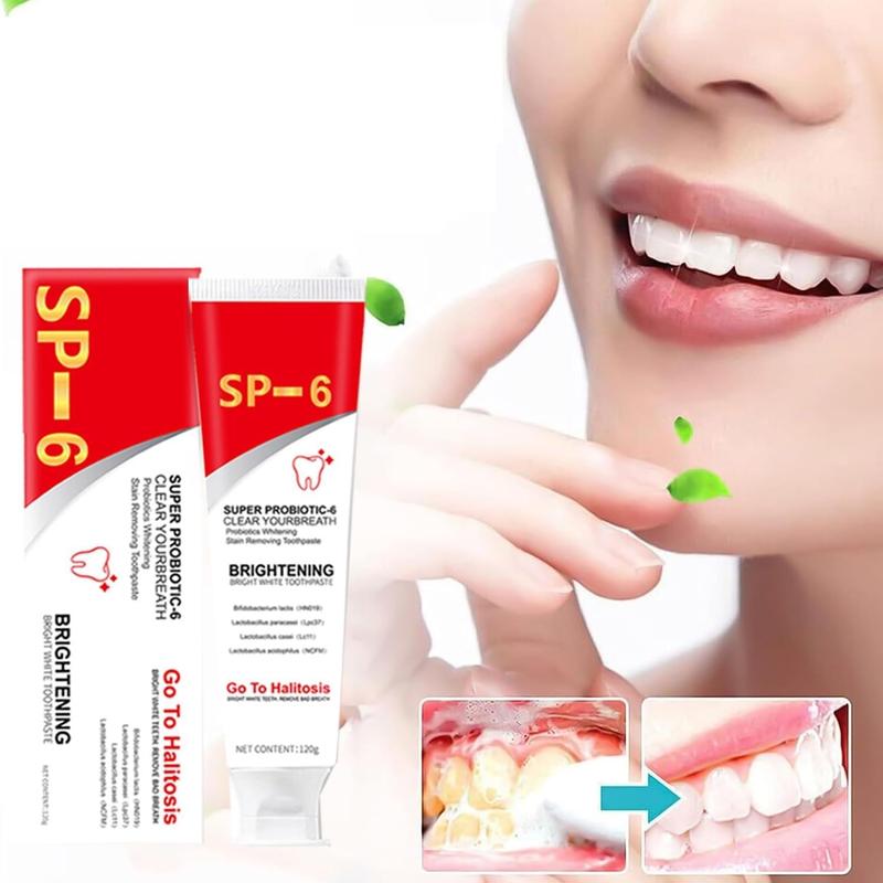 YAYASHI SP-6 Toothpaste  Oral Health Management, Fresh Breath,sp6 probiotic toothpaste whitening,trending toothpaste,healthy toothpaste,sp-6 ultra whitening toothpaste,pasta de dientes blanqueadora,sp-6 probiotic whitening toothpaste,sp 6 toothpaste