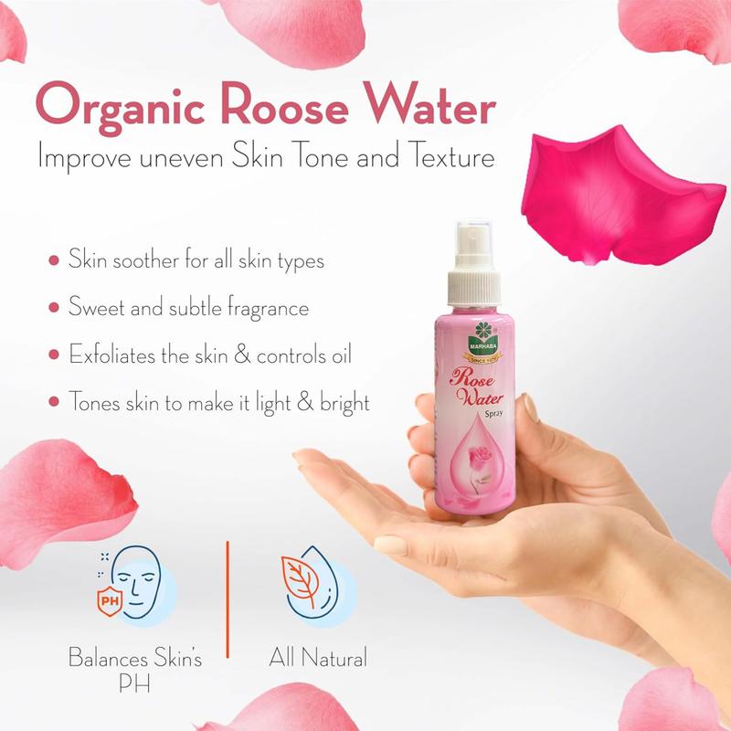 Rose Water, Organic Rose Water, Pure Rose Water 120ml