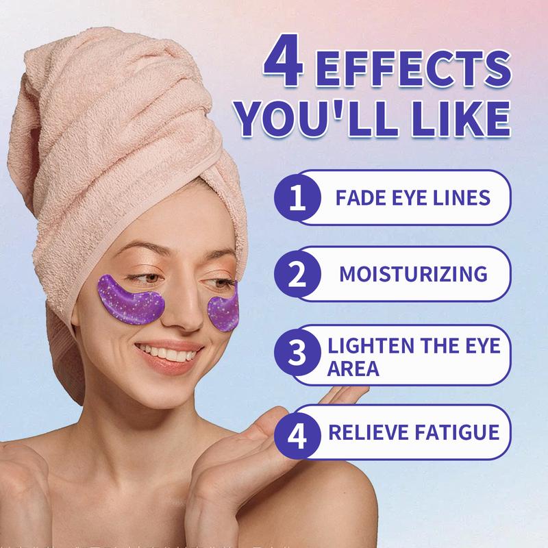 28 pairs Eye Gels - Under Eye Gels for Puffy Eyes and Dark Circles with Natural Marine Collagen & Hyaluronic Acid - Anti-Aging Eye Mask for Face to Soothe Puffiness, Eye Bags and Wrinkles