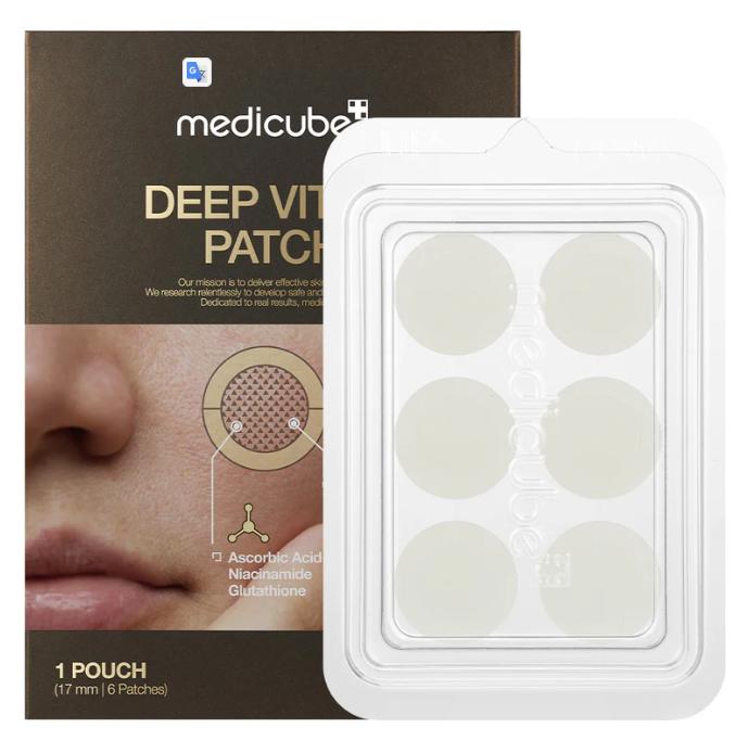 [Medicube Official] Deep Vita C Patch ㅣ Line, Dullness & Drab Skin, Kbeauty, pimple patch, Korean skincare vitamin c