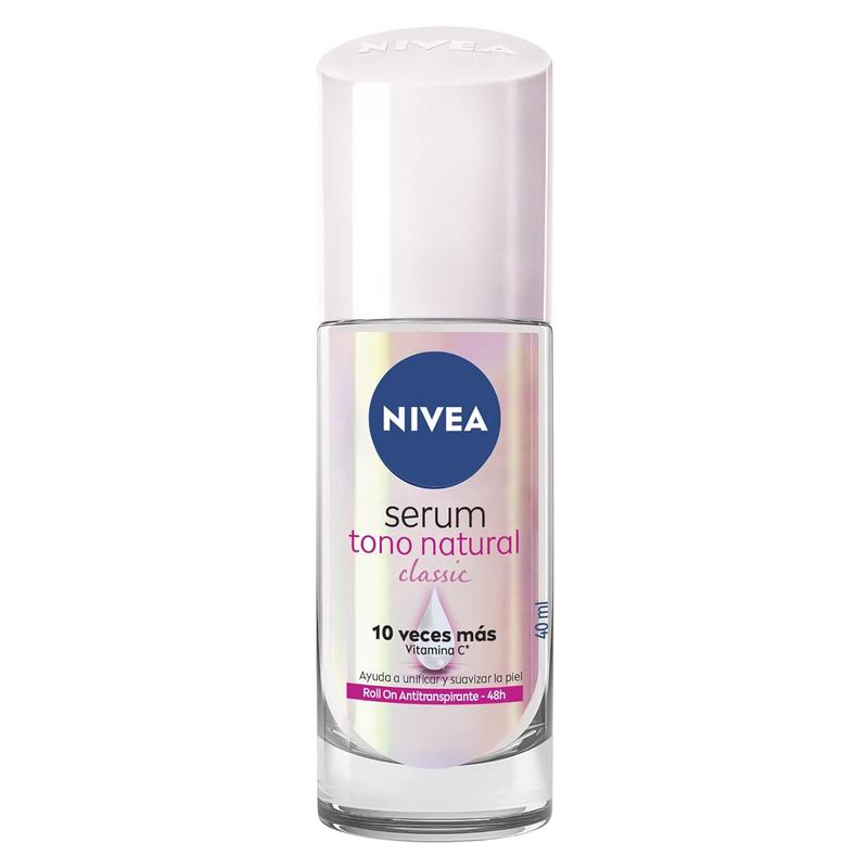 Nivea Natural Tone Extra Whitening Serum Antiperspirant Deodorant Roll On 40ml