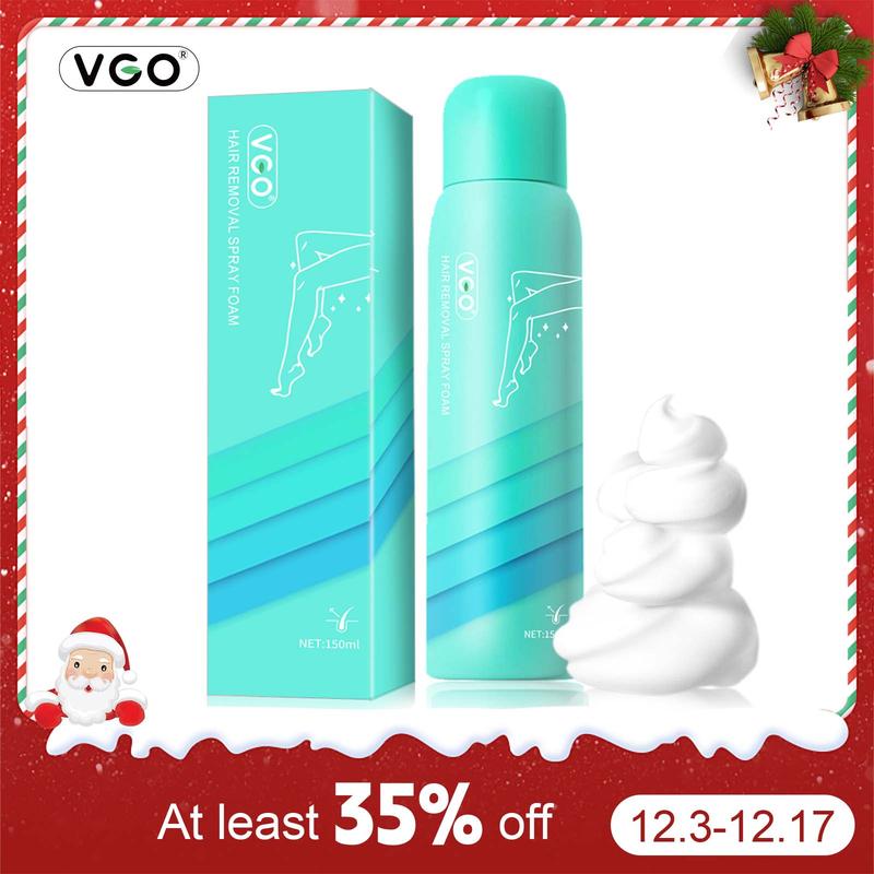 VGO-Hair removal spray foam Mousse hair removal Rapid conditioning Non-irritating-A Body Care Wax