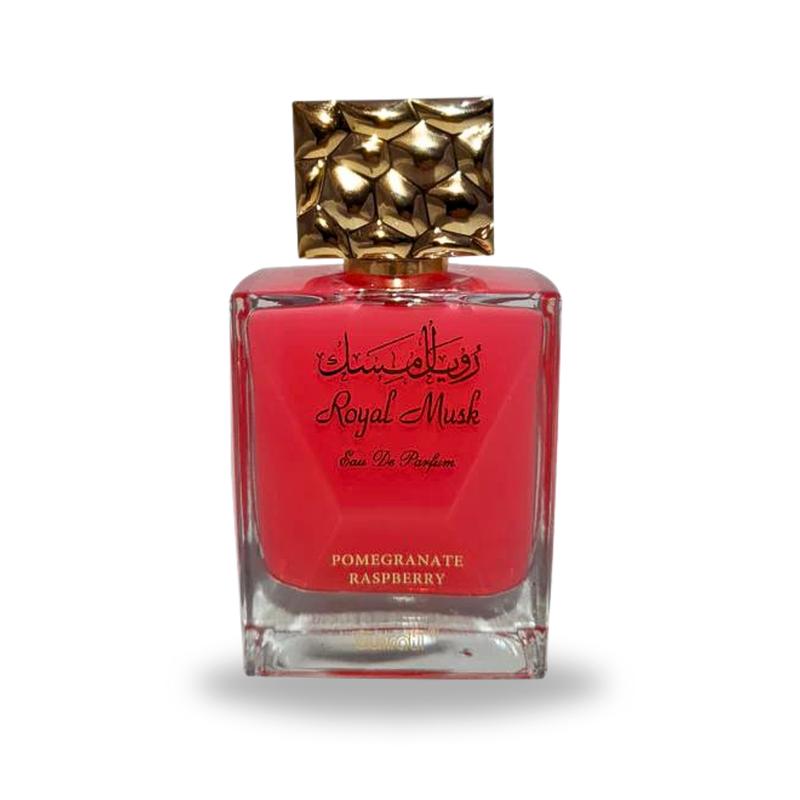 Royal Musk Pomegranate Raspberry EDP 100ML (3.4 OZ) by SURRATI, Exotic Fragrances for Men & Women.