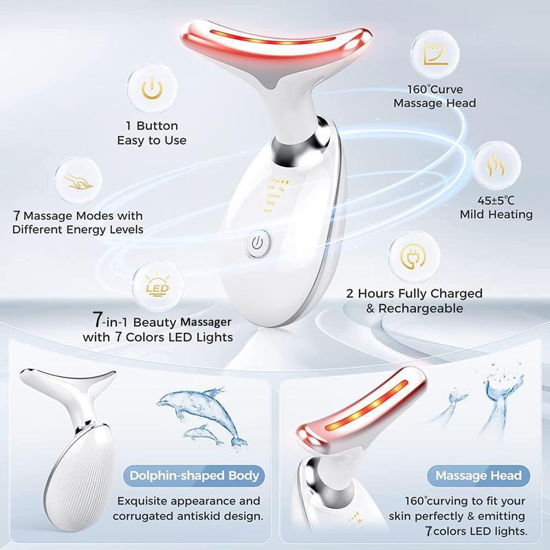 V-shape Facial Skincare Massage Instrument, Facial Skin Care Machine, Comfort Professional Skincare Product for Women, Stocking Fillers Gift