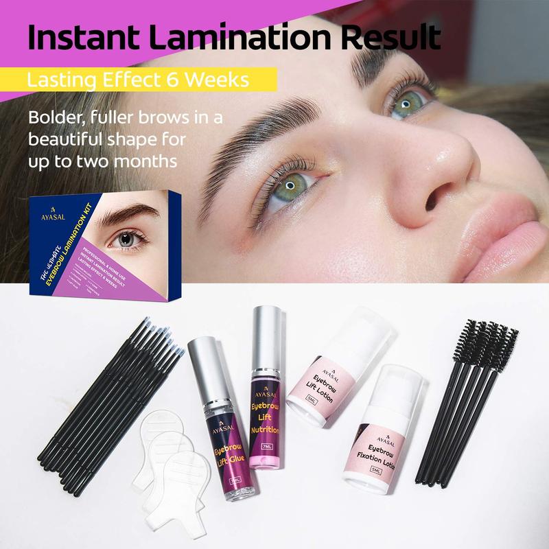 AYASAL Eyebrow Lamination Kit: At-Home Brow Lamination Kit Professional Results