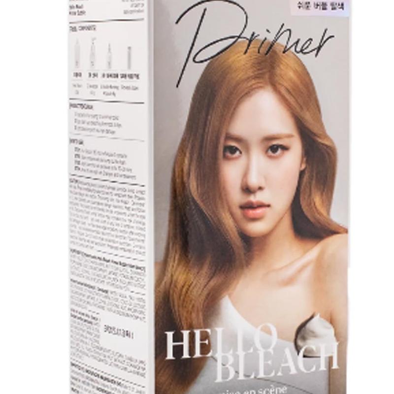 7K 60G Primer Hello Bubble   Hair Easy At-Home Color with Hair Ampoule for Hair Protection Vivid Color Foam