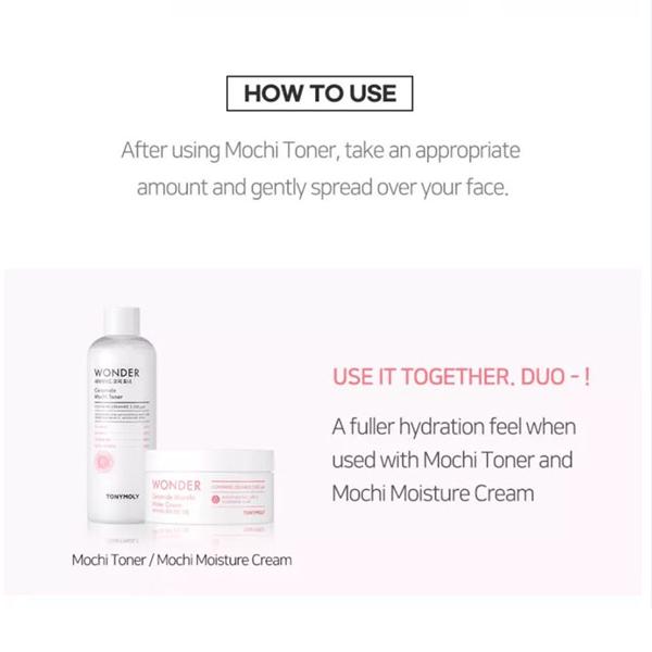 [Tonymoly] Ceramide Mocchi Emulsion 300ml, Moisturizing Emulsion, Hyaluronic Acid Emulsion, VitaminB5 Emulsion, Facial Hydrating, Korean Skincare, Leightweight Emulsion