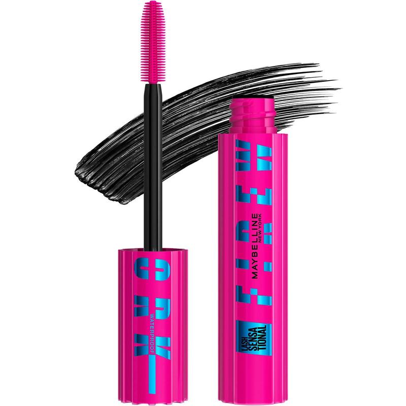 Maybelline Lash Sensational Firework Waterproof Mascara, Lengthening & Volumizing Mascara for up to 24HR wear