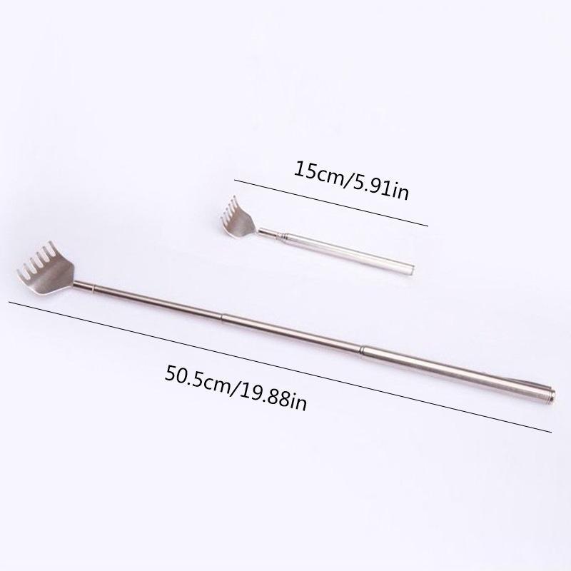 3pcs Multi-size Extendable Claw Design Back Scratcher, Retractable Backscratcher, Adjustable Tickle Stick, Back Massaging Wand, Telescopic Itch Scratching Stick