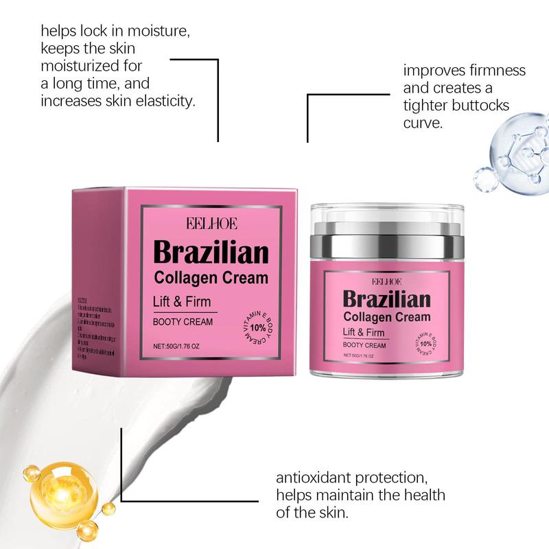 50g Brazilian Butt Lift Cream, Moisturizing & Firming Body Cream, Hydrating Body Care Cream for Women, Body Care Product for Daily Use