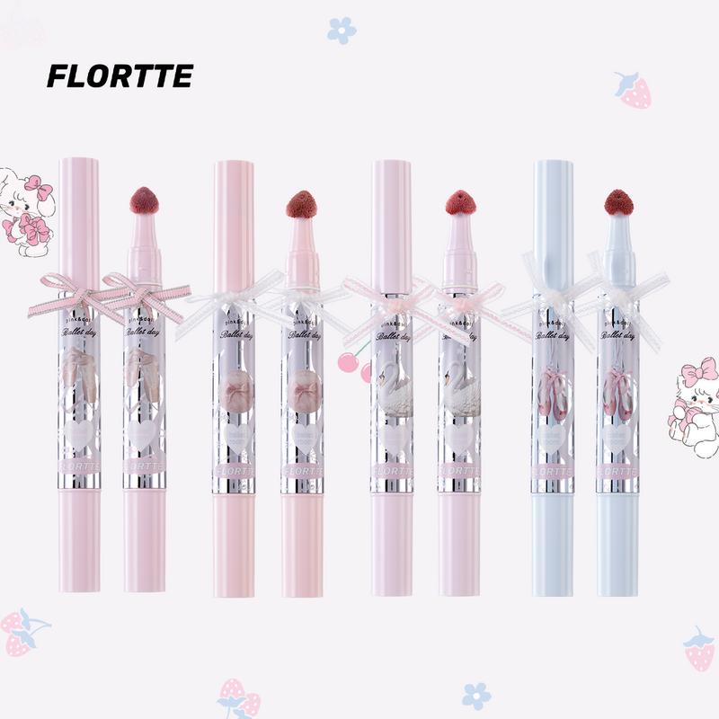 FLORTTE Small Bowknot Series Film-Forming Lip Gloss