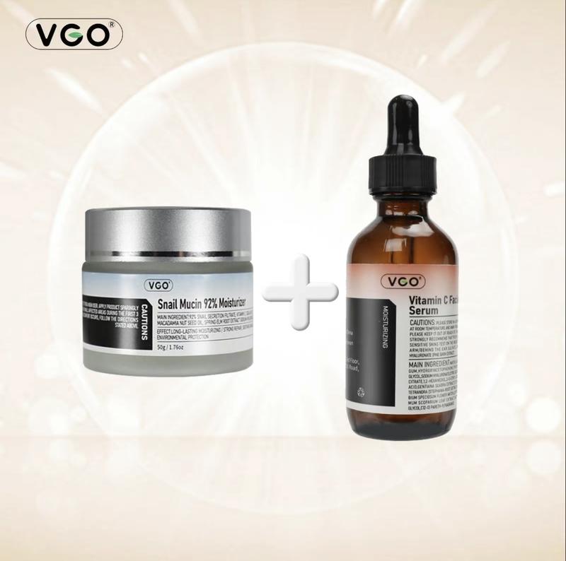 VGO Radiant Boost Repair Set: Hydration Radiance and Anti-Aging Hydrating anti-aging hydrating