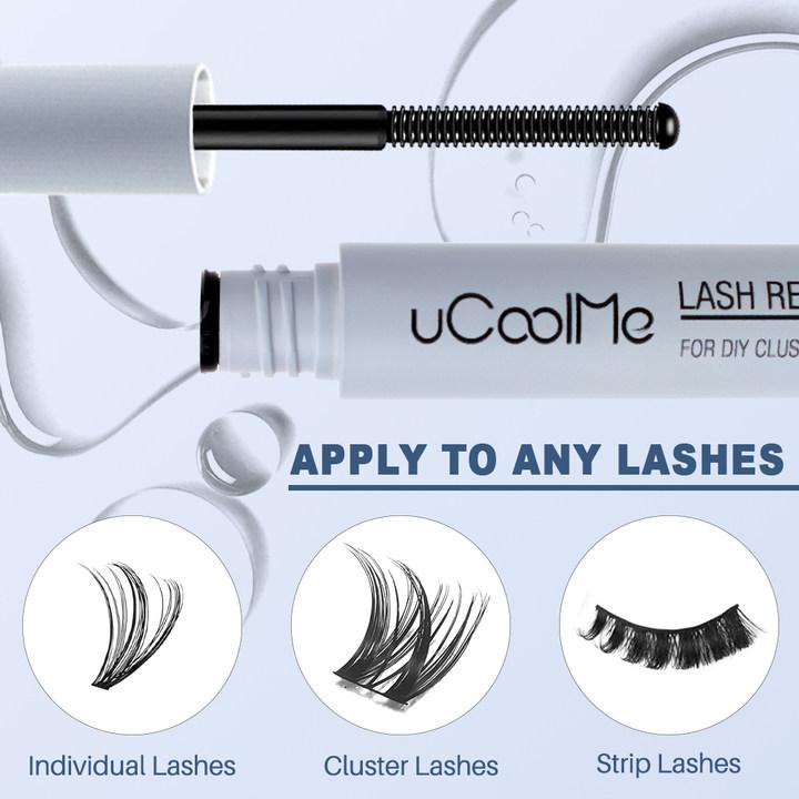 uCoolMe Lash Remover | 5ml Eyelash Remover for Individual DIY Eyelash Extensions at home Gentle False Eyelash Lash Adhensive Remover | Makeup Cosmetic Eyelashes Extensions