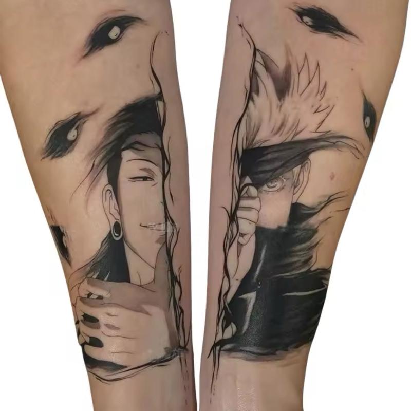 Anime Temporary Tattoos (Up to 1 week or more)