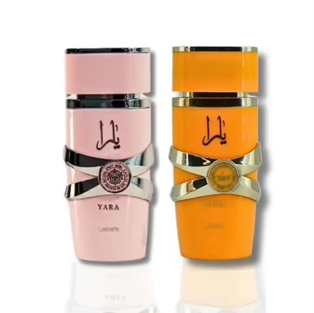 Lattafa Perfumes | Yara Pink & Yara Tous Womens Eau de Parfum Bundle  - 3.4 Oz (100ML) | Tropical and Sweet Fragrance