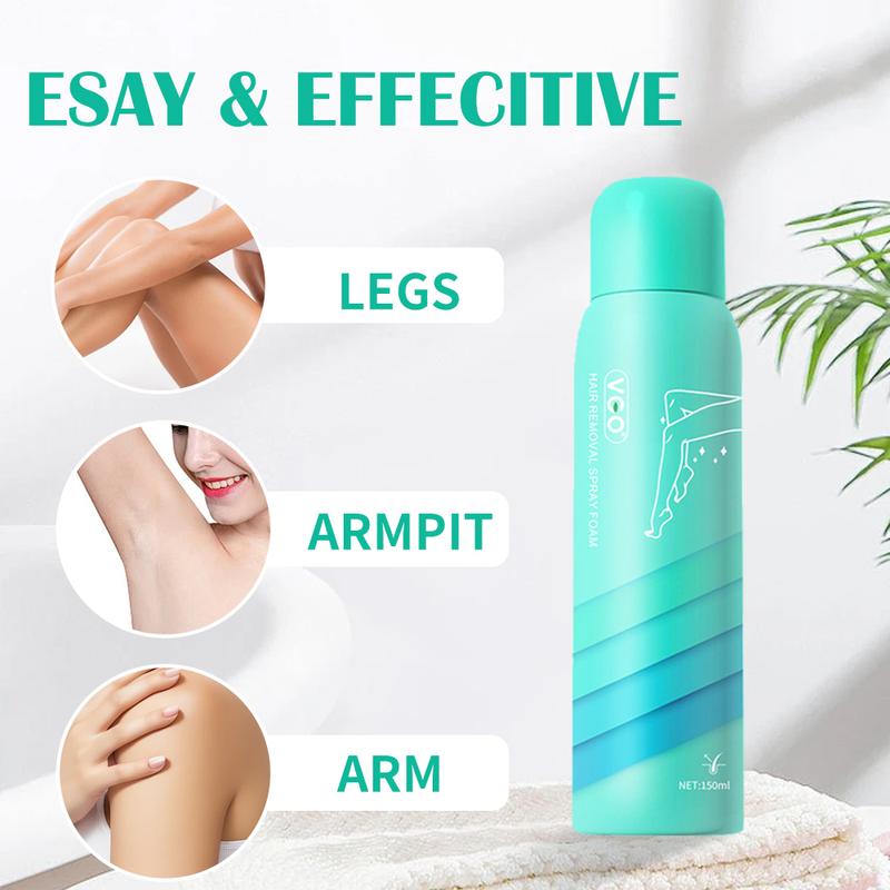 VGO-Hair removal spray foam Mousse hair removal Rapid conditioning Non-irritating-A Body Care Wax