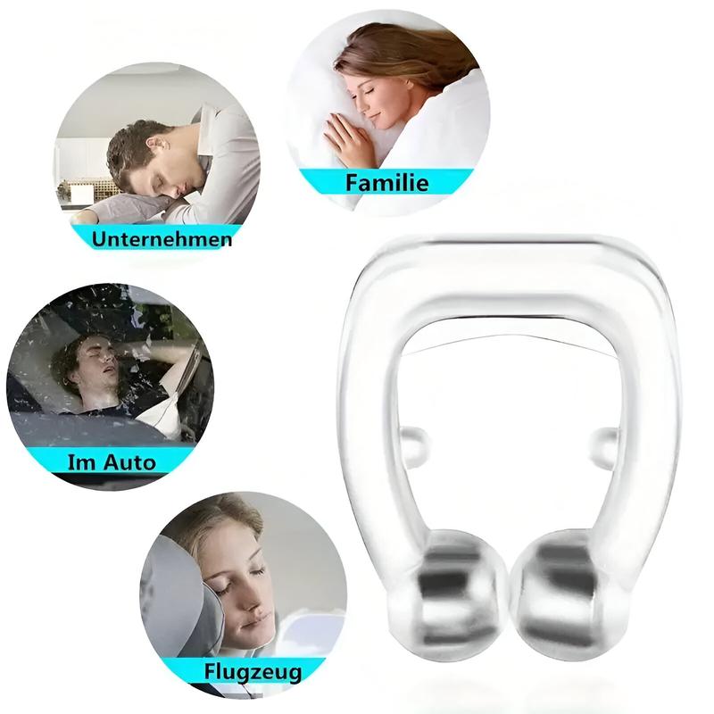 Magnetic Anti-Snoring Nose Clip – Effective Snore Reduction & Better Sleep for Men & Women