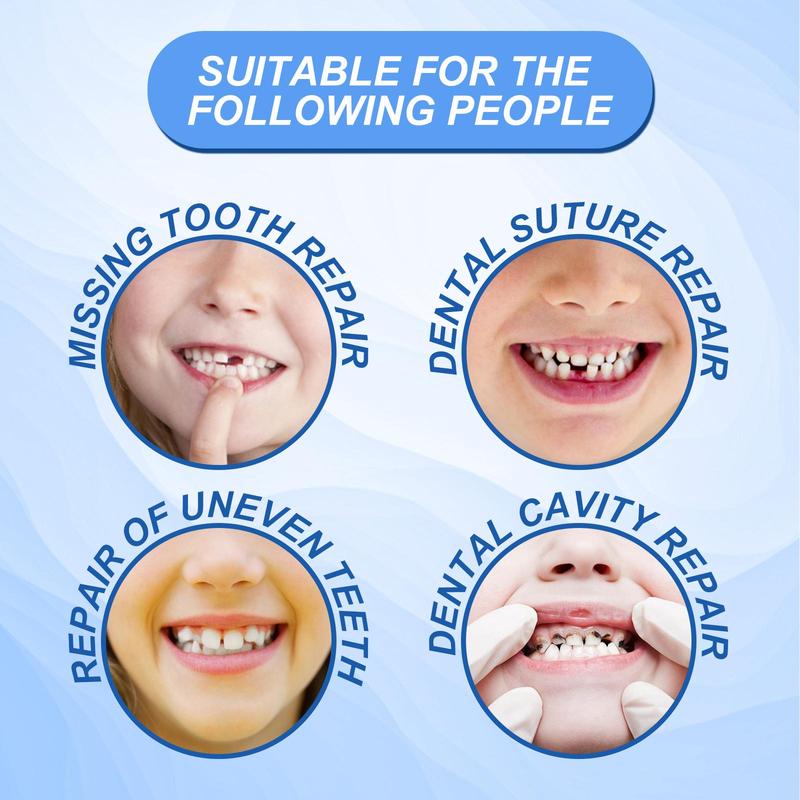 Solid Dental Gel for Temporary Tooth Filling | Fixing Cavities, Dentures & Gap Repair Oral